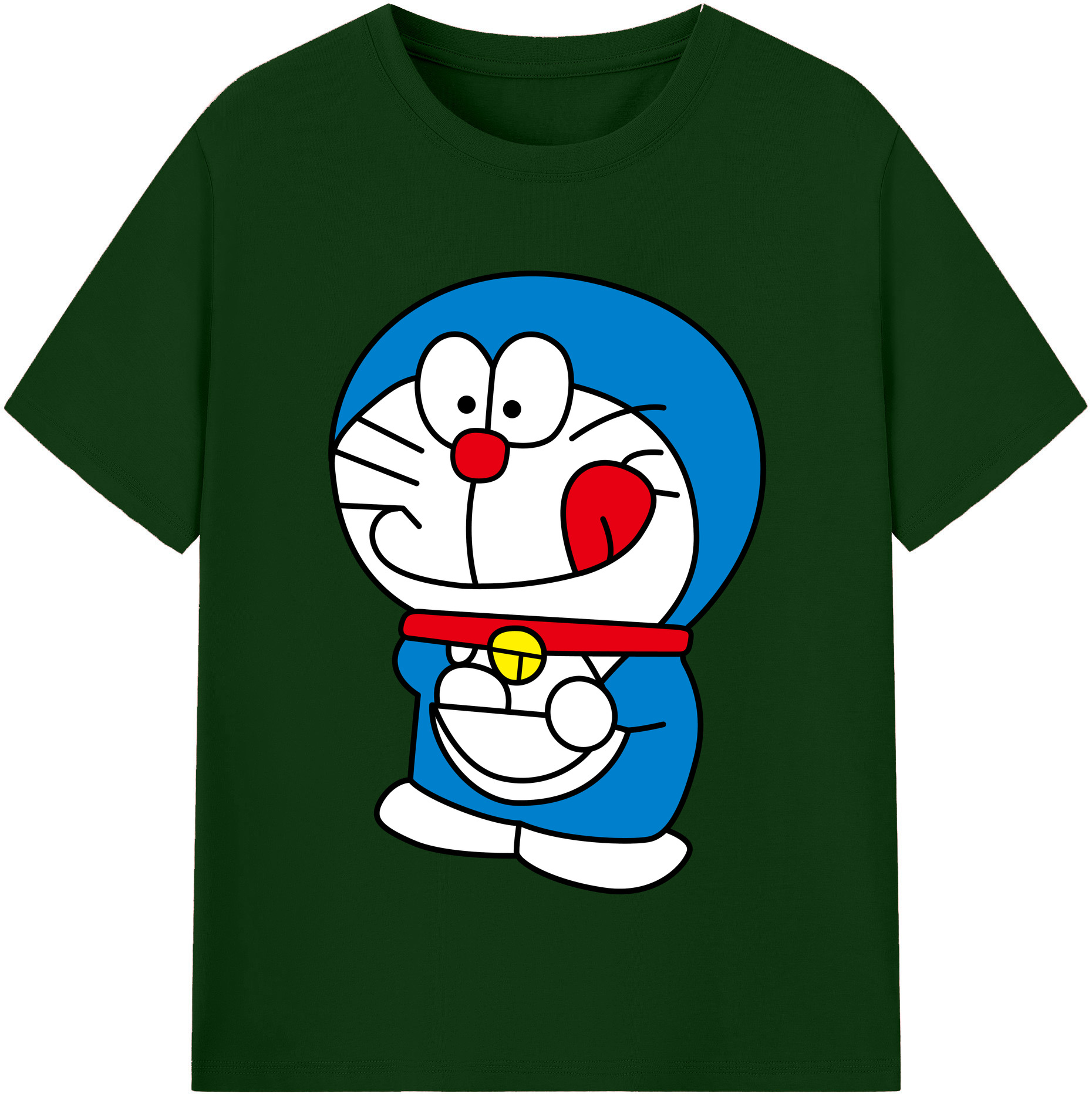 （画像用） ドラえもん Doraemon 綿100％半袖Tシャツ（フロントプリント）